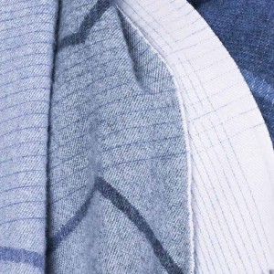 Classic geometric jacquard scarf  For Men And Women 40% cashmere 60% wool