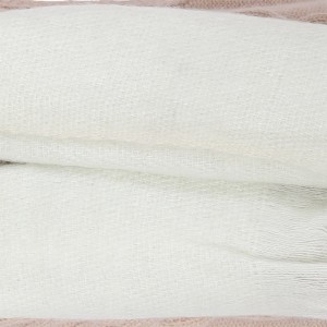 Light-Colored Muffler 45% Nylon 35% Wool 20% Mohair