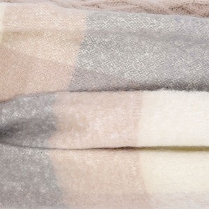 20% Mohair 65% Polyester 15% Nylon Women Scarfs Multi-Use Shawl