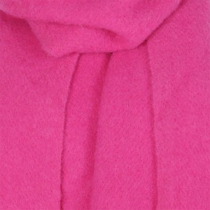 Classic best seller versatile red solid color Long Scarf 100% polyester